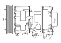 Compressor, air conditioning MAHLE ACP610000P