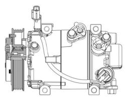 Compressor, air conditioning MAHLE ACP629000P