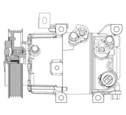 Compressor, air conditioning MAHLE ACP630000P