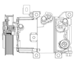 Compressor, air conditioning MAHLE ACP630000P