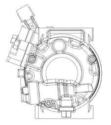 Compressor, air conditioning MAHLE ACP632000P