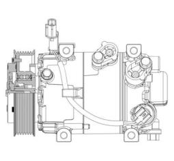 Compressor, air conditioning MAHLE ACP632000P