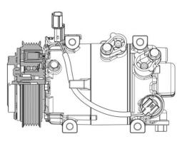 Compressor, air conditioning MAHLE ACP633000P