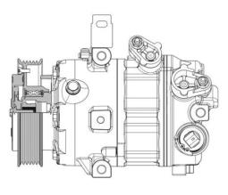 Compressor, air conditioning MAHLE ACP634000P