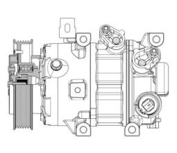 Compressor, air conditioning MAHLE ACP635000P