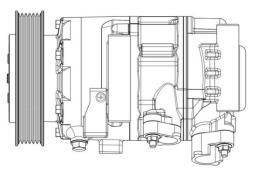 Compressor, air conditioning MAHLE ACP635000P