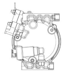 Compressor, air conditioning MAHLE ACP638000P