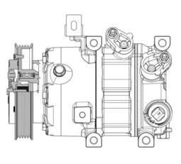 Compressor, air conditioning MAHLE ACP638000P