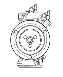 Compressor, air conditioning MAHLE ACP654000P