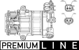 Compressor, air conditioning MAHLE ACP654000P