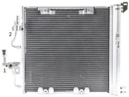 Condenser, air conditioning MAHLE AC36000P