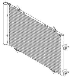 Condenser, air conditioning MAHLE AC40000P