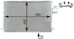 Condenser, air conditioning MAHLE AC426000P