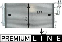 Condenser, air conditioning MAHLE AC436000P