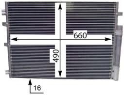 Condenser, air conditioning MAHLE AC773000S