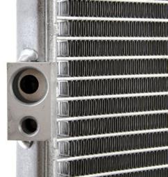 Condenser, air conditioning MAHLE AC788000P