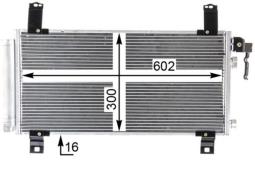 Condenser, air conditioning MAHLE AC794000P