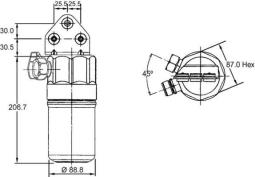 Dryer, air conditioning MAHLE AD187000S