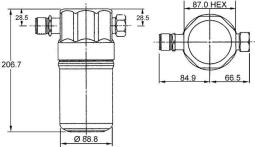 Dryer, air conditioning MAHLE AD36000S