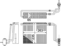 Dryer, air conditioning MAHLE AD91000P