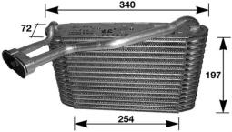 Evaporator, air conditioning MAHLE AE120000P