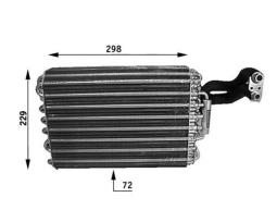 Evaporator, air conditioning MAHLE AE31000S