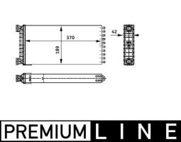 Heat Exchanger, interior heating MAHLE AH130000P