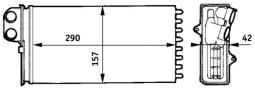 Heat Exchanger, interior heating MAHLE AH163000S