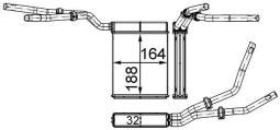 Heat Exchanger, interior heating MAHLE AH199000S