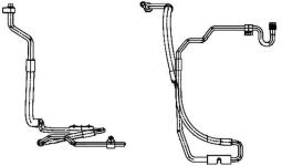 High-/Low Pressure Line, air conditioning MAHLE AP116000P