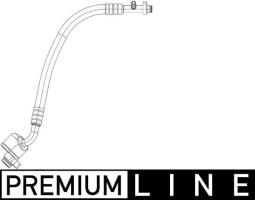 Low Pressure Line, air conditioning MAHLE AP131000P