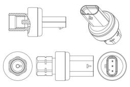 Low Pressure Line, air conditioning MAHLE AP87000P