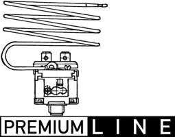 Pressure Switch, air conditioning MAHLE ASE5000P