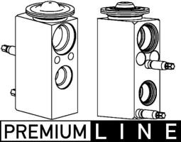 Expansion Valve, air conditioning MAHLE AVE112000P
