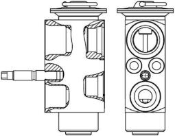 Expansion Valve, air conditioning MAHLE AVE113000P