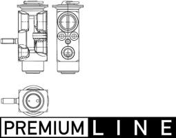 Expansion Valve, air conditioning MAHLE AVE114000P