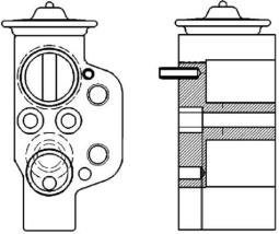 Expansion Valve, air conditioning MAHLE AVE115000P