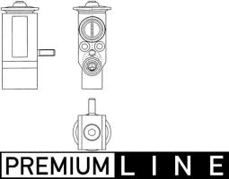 Expansion Valve, air conditioning MAHLE AVE130000P