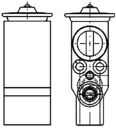 Expansion Valve, air conditioning MAHLE AVE73000P