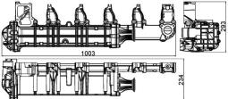 Cooler, exhaust gas recirculation MAHLE CE13000P