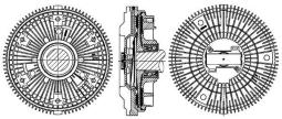 Clutch, radiator fan MAHLE CFC117000P