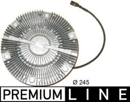 Clutch, radiator fan MAHLE CFC125000P