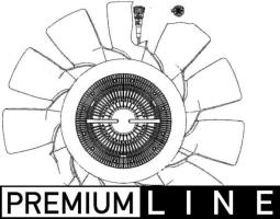 Fan, engine cooling Mahle CFF495000P