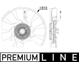 Fan, engine cooling Mahle CFF521000P