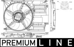 Fan, engine cooling MAHLE CFF402000P