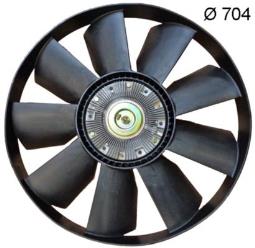 Fan, engine cooling MAHLE CFF408000P