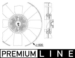 Fan, engine cooling MAHLE CFF512000P