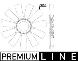 Fan Wheel, engine cooling MAHLE CFW92000P