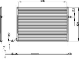 Low Temperature Cooler, charge air cooler MAHLE CIR26000P