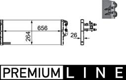 Low Temperature Cooler, charge air cooler MAHLE CIR18000P